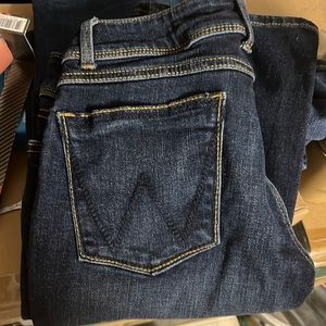 Wrangler jeans dark blue boot cut w3/4 L34